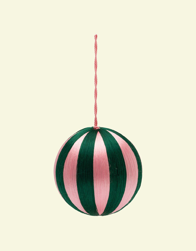 Anna and Nina Large Threaded Bauble, , large