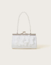 Pearl Bow Bridesmaid Mini Bag, , large
