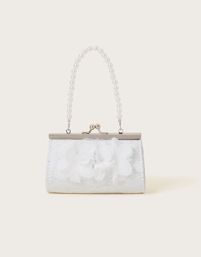 Pearl Bow Bridesmaid Mini Bag, , large