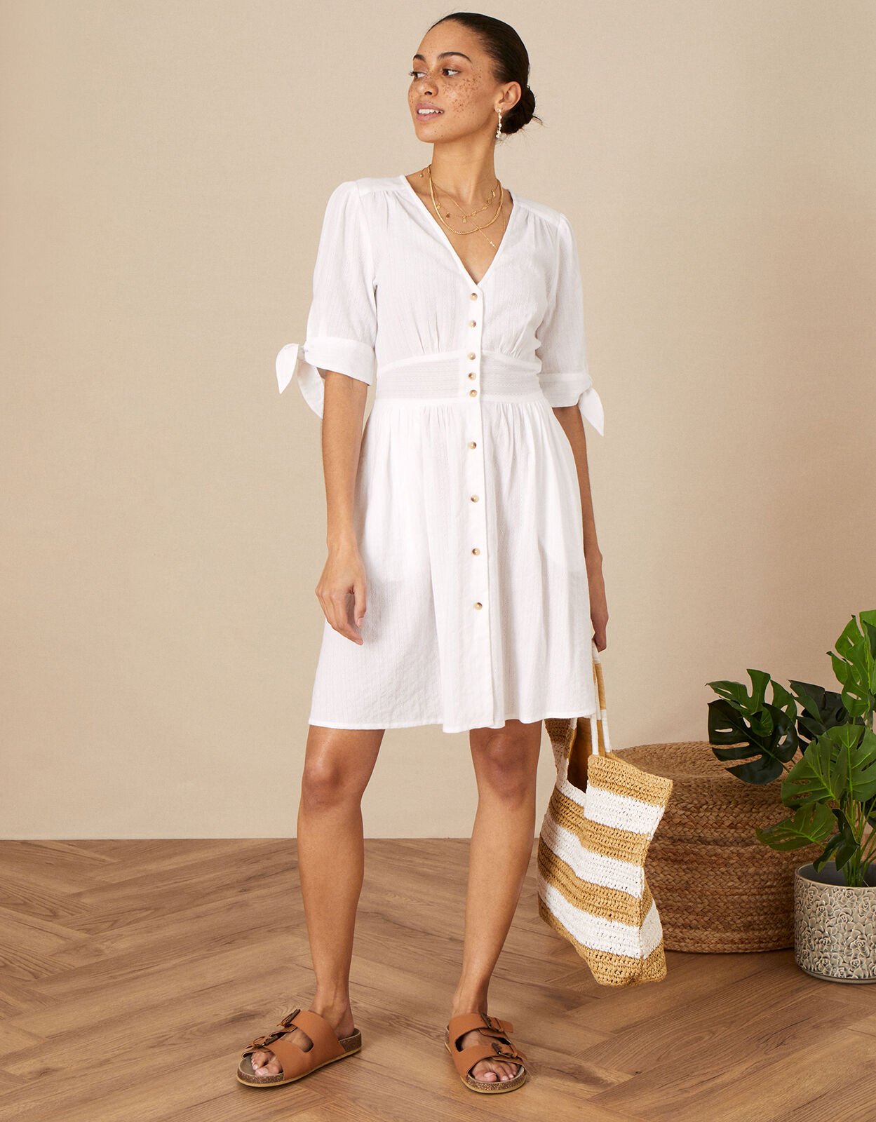 Monsoon dolly shop stripe dress
