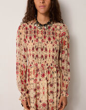 Maison Hotel Lolita Print Maxi Dress, Multi (MULTI), large