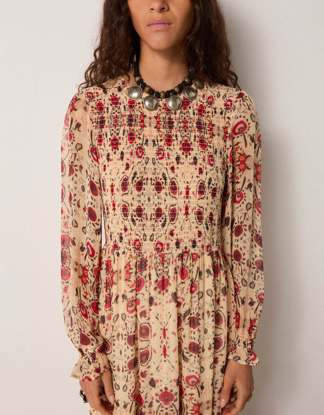 Maison Hotel Lolita Print Maxi Dress, Multi (MULTI), large