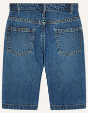 Denim Shorts, Blue (BLUE), large