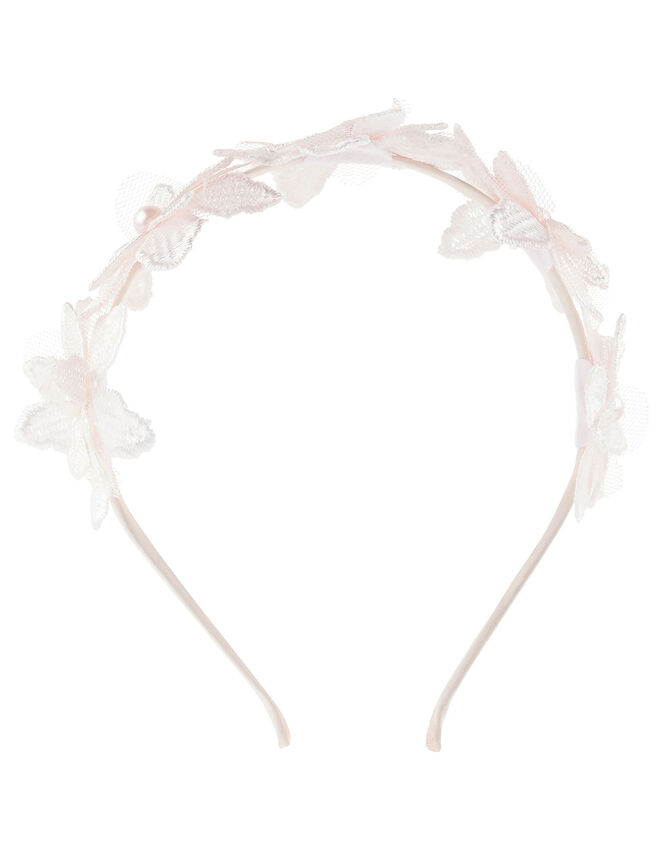 Lucy Lacey Flower Headband, , large