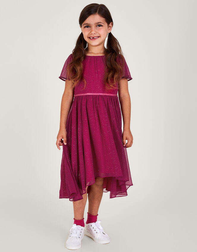 Annabel Sparkly Dress, Pink (PINK), large