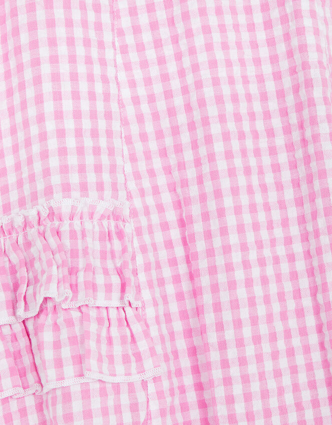 Baby Ruffle Side Romper, Pink (PINK), large