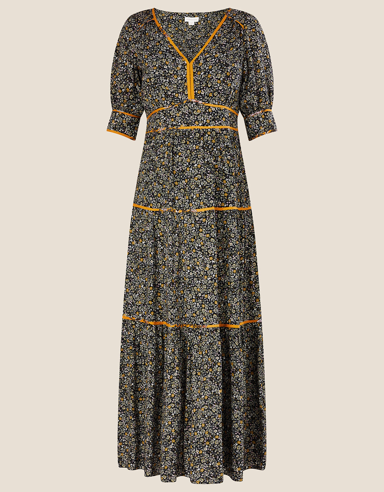 Monsoon fit sales and flare dress
