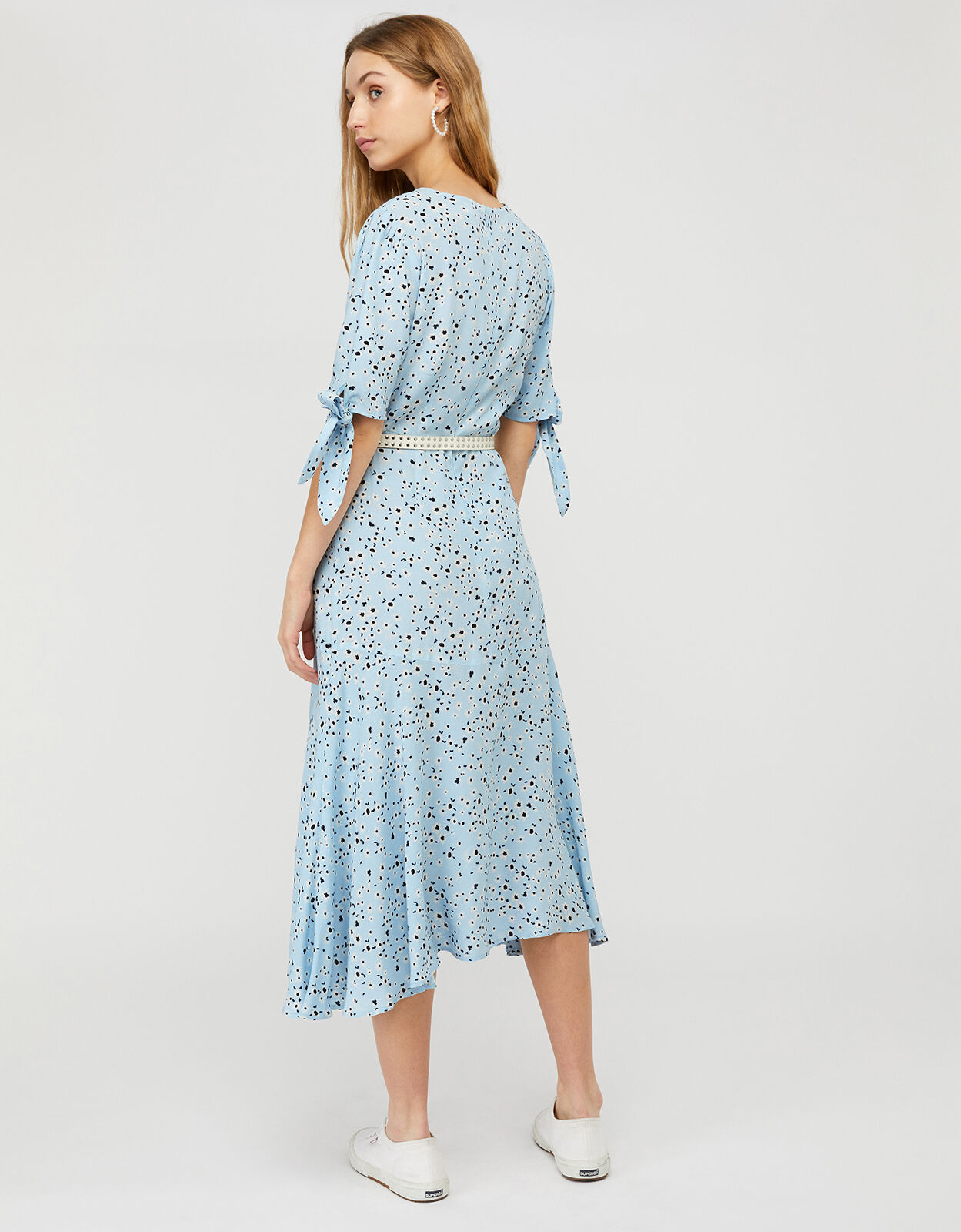 Monsoon daisy pleat dress cheap