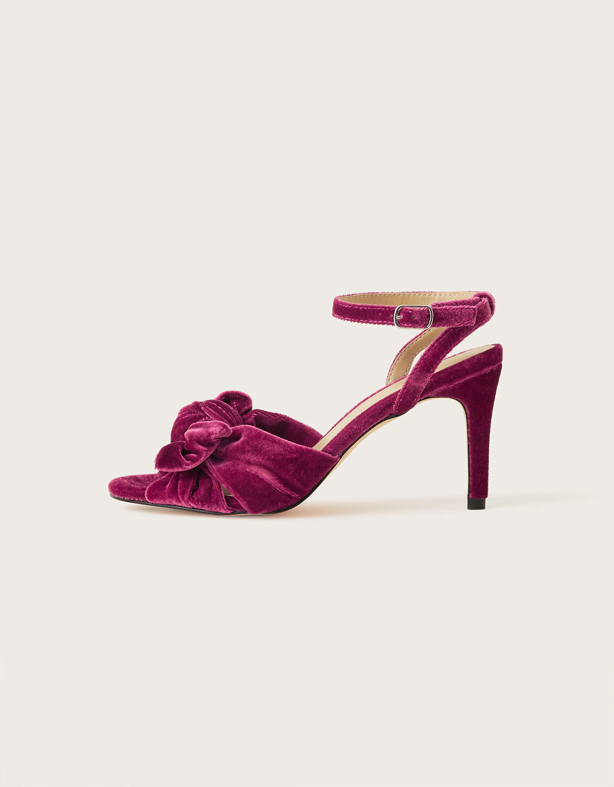 Velvet heels uk store