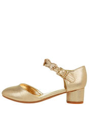 Savannah Butterfly Metallic Shoes, Gold (GOLD), large
