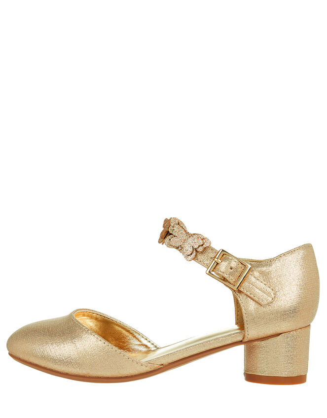 Savannah Butterfly Metallic Shoes, Gold (GOLD), large