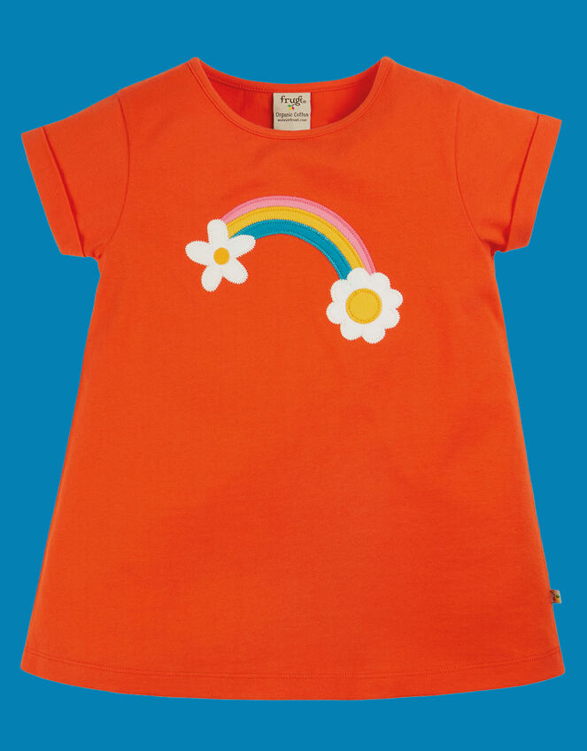 Frugi Lizzie Applique Top, Multi (MULTI), large