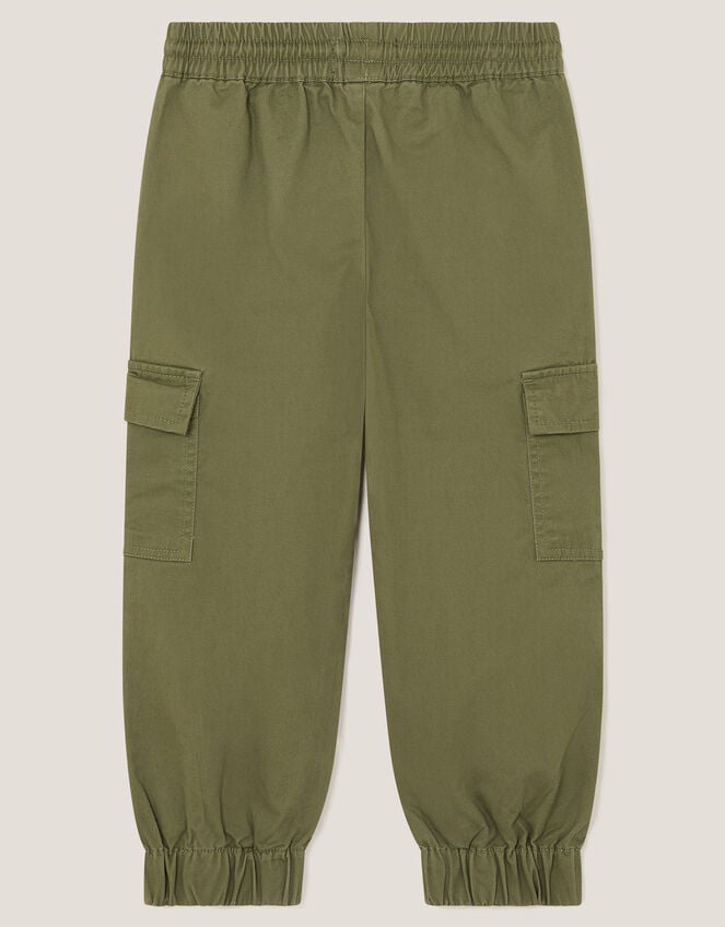 Utility Cargo Trousers, Green (KHAKI), large