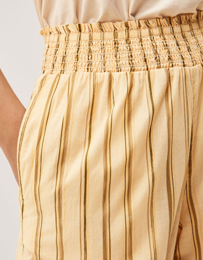 Eve Stripe Balloon Trousers, Ivory (IVORY), large