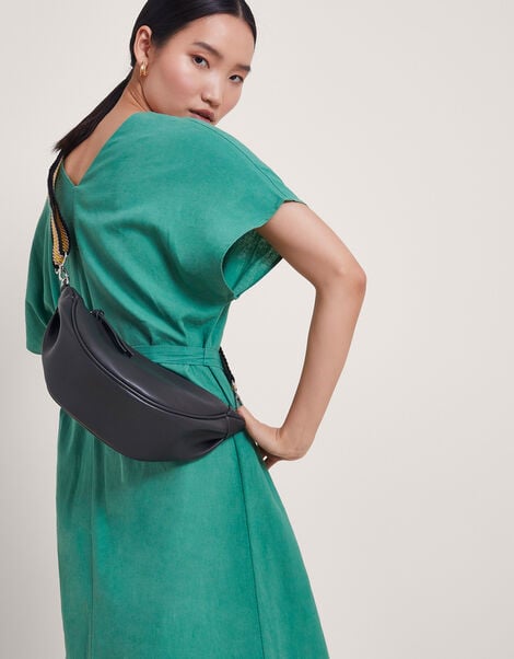 Scoop Cross-Body Bag, Black (BLACK), large