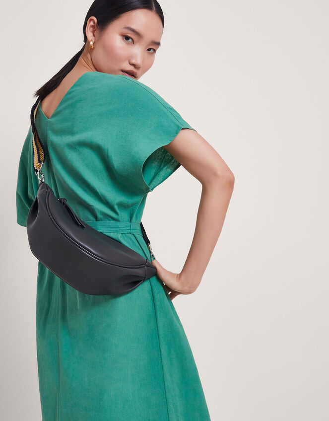 Scoop Cross-Body Bag, Black (BLACK), large