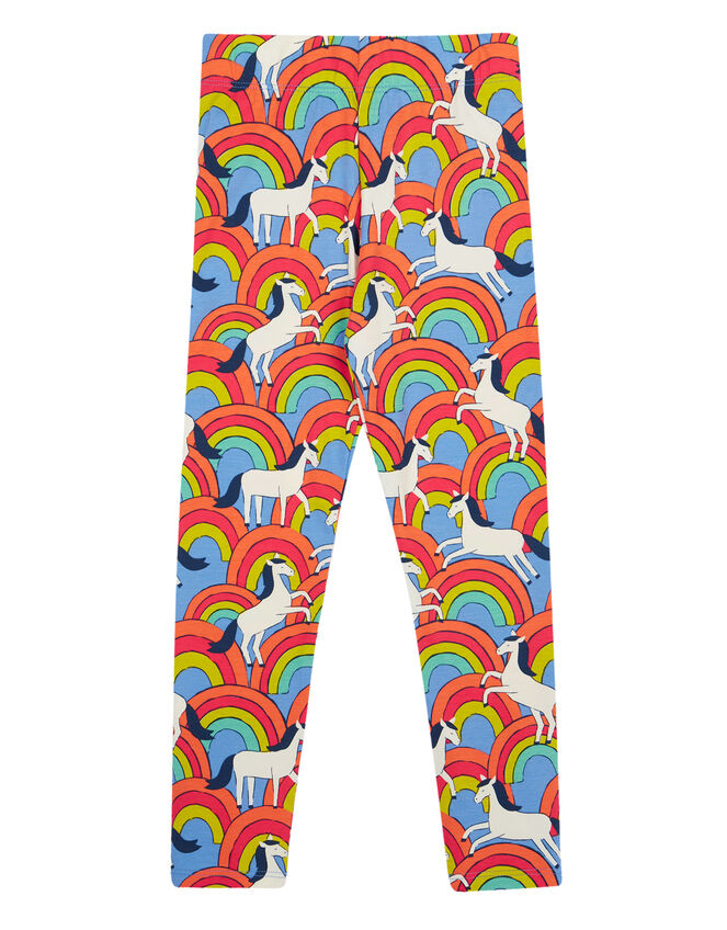 Frugi Leona Printed Leggings, Multi (MULTI), large