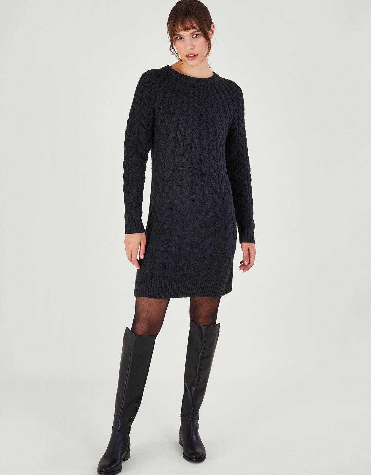 Monsoon knitted jumper dress deals