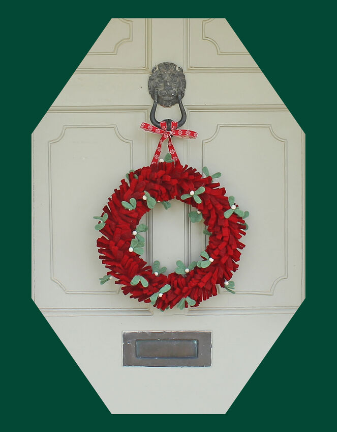 Fiona Walker Mistletoe Wreath, , large