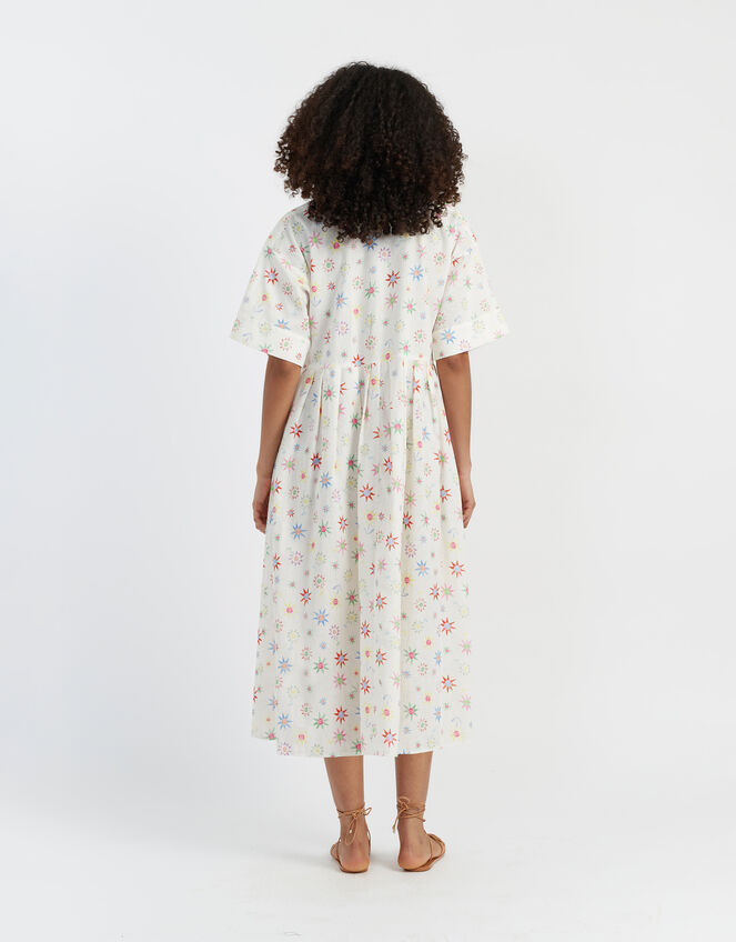 Chinti & Parker &Eacute;toile Midi Sundress, Cream (CREAM), large