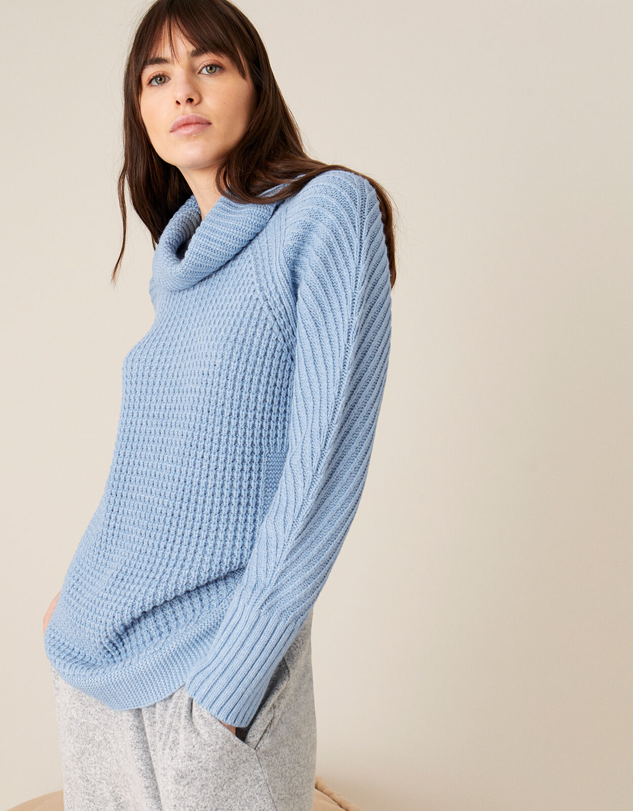 Monsoon blue jumper top