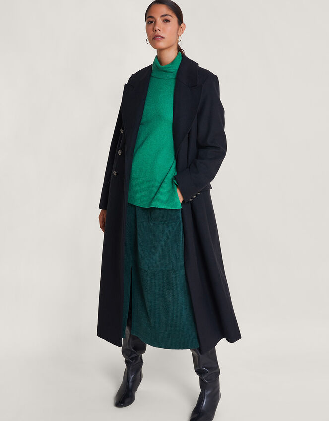Lib Longline Jumper , Green (GREEN), large