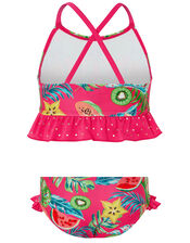 Inna Fruit Print Bikini with Recycled Polyester, Pink (PINK), large