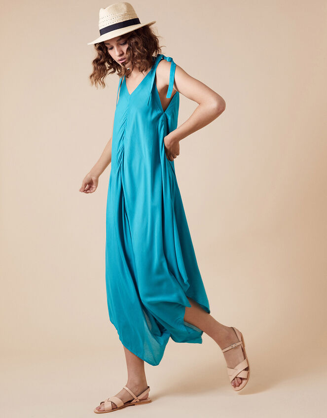Relaxed Romper in LENZING��� ECOVERO���, Teal (TEAL), large