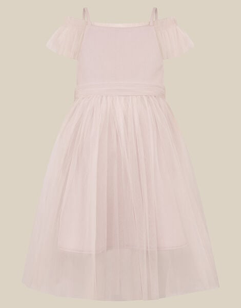 Noa Off-The-Shoulder Tulle Party Dress, Pink (PINK), large