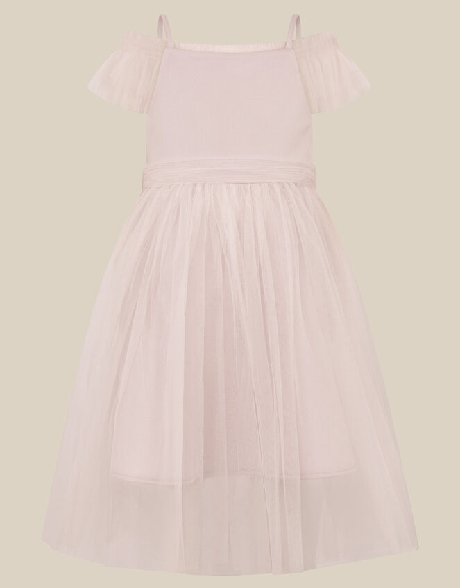 Noa Off-The-Shoulder Tulle Party Dress, Pink (PINK), large