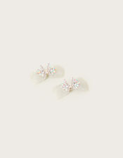 Land of Wonder Jewel Bow Clips Set of Two, , large