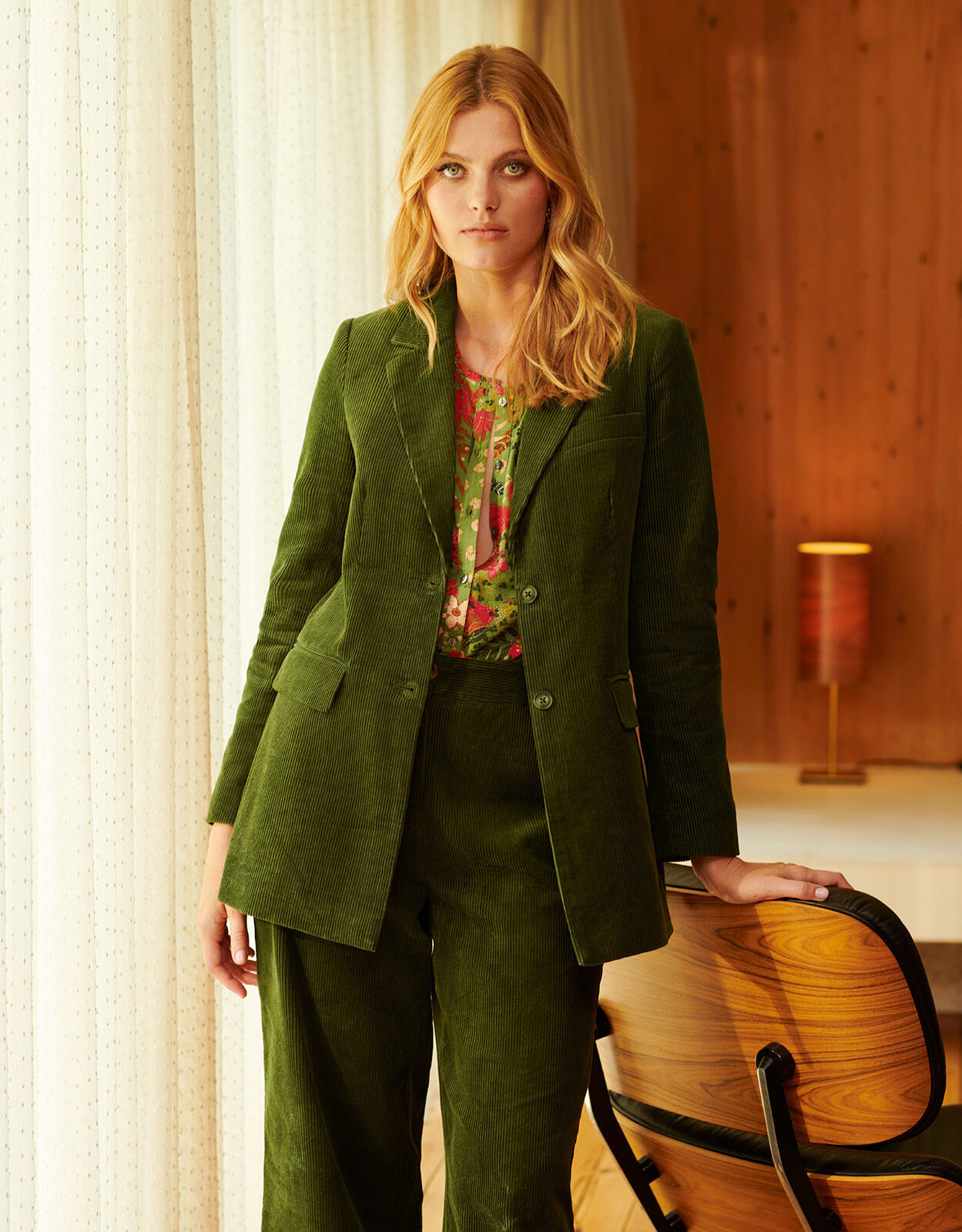 Green corduroy shop sport coat
