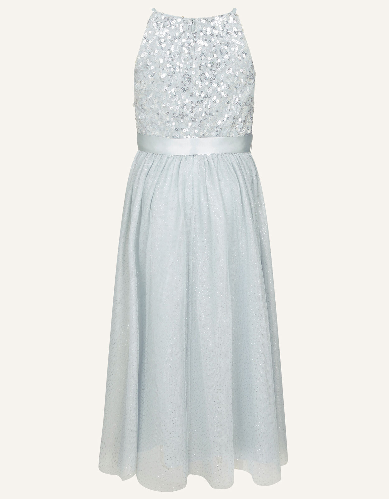 Truth Sequin Maxi Dress Grey