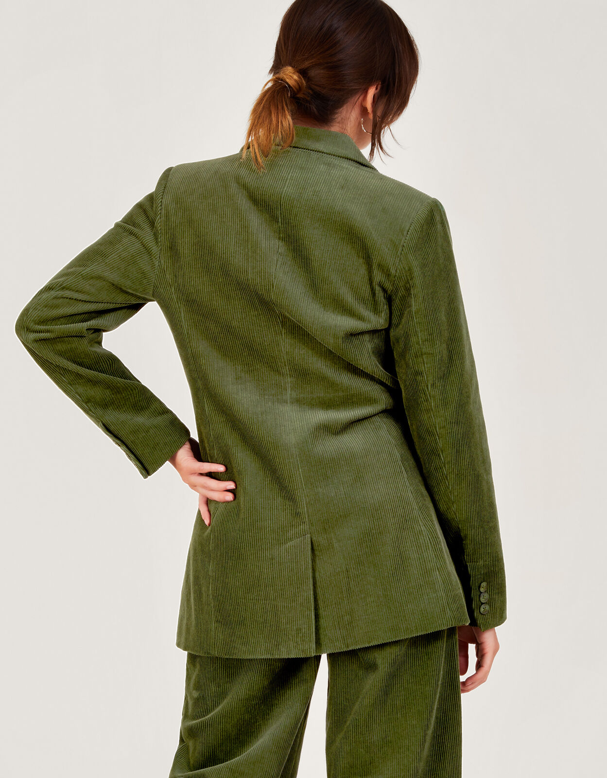Green cord clearance blazer