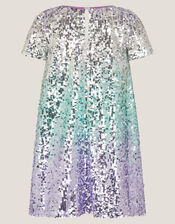Mermaid Sequin Ombre Dress, Multi (MULTI), large