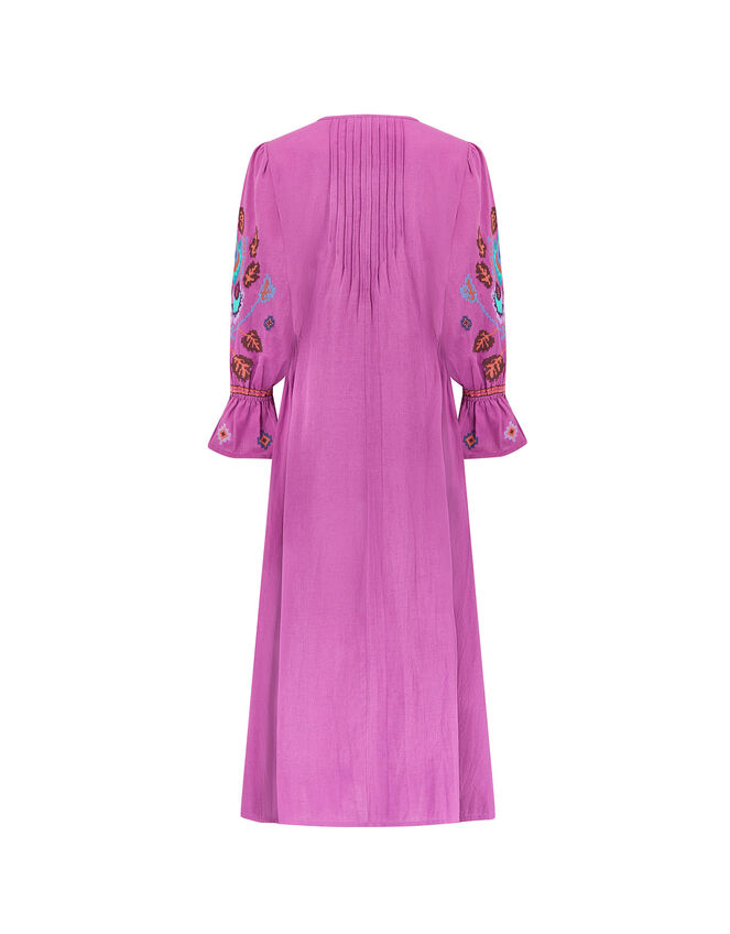 East Embroidered Maxi Dress, Purple (MAUVE), large