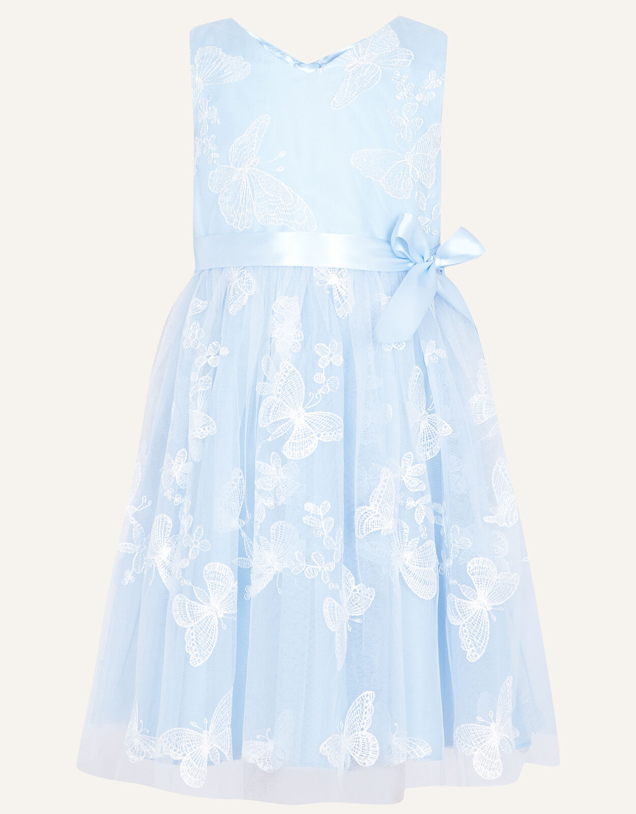 Monsoon girls sale butterfly dress