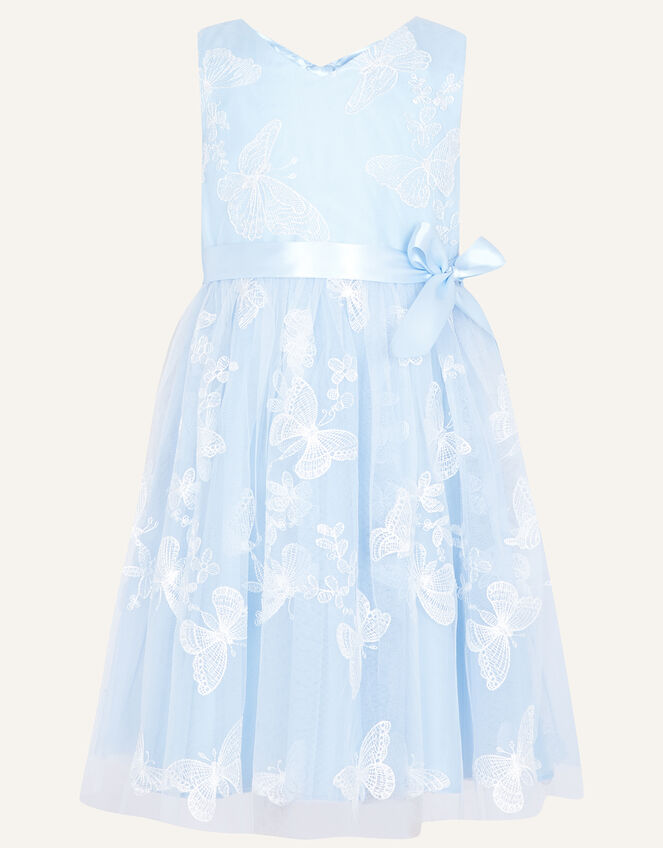 Bridget 3D Butterfly Dress, Blue (BLUE), large