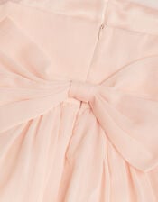 Claire Crinkle Chiffon Dress, Pink (PINK), large