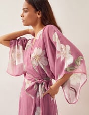 Amelia Wrap Maxi Dress, Pink (ROSE PINK), large