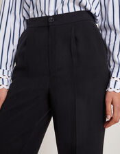 Wila Wide Leg Trousers, Black (BLACK), large