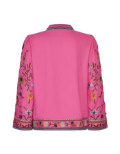 East Suzani Embroidered Jacket, Pink (PINK), large