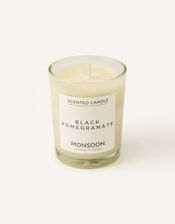 Small Black Pomegranate Scented Candle, , large