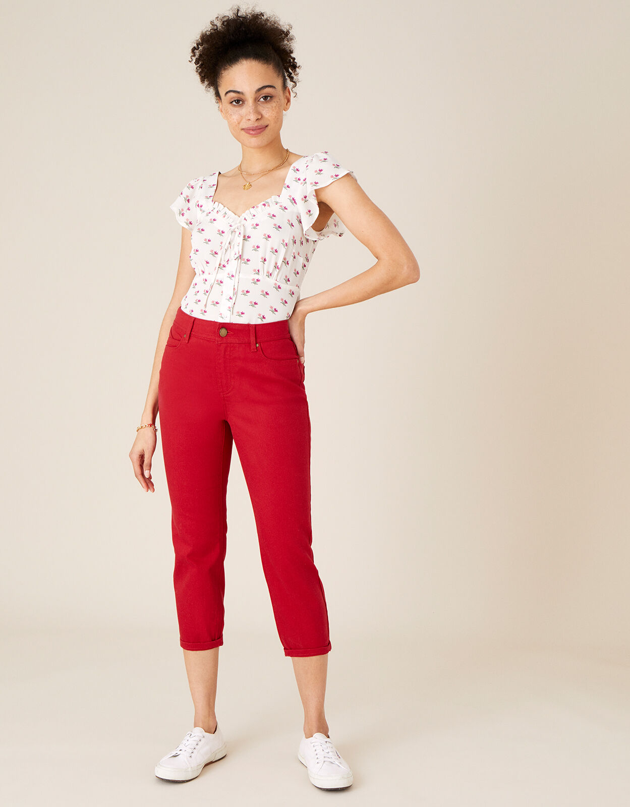 Monsoon cropped sale jeans