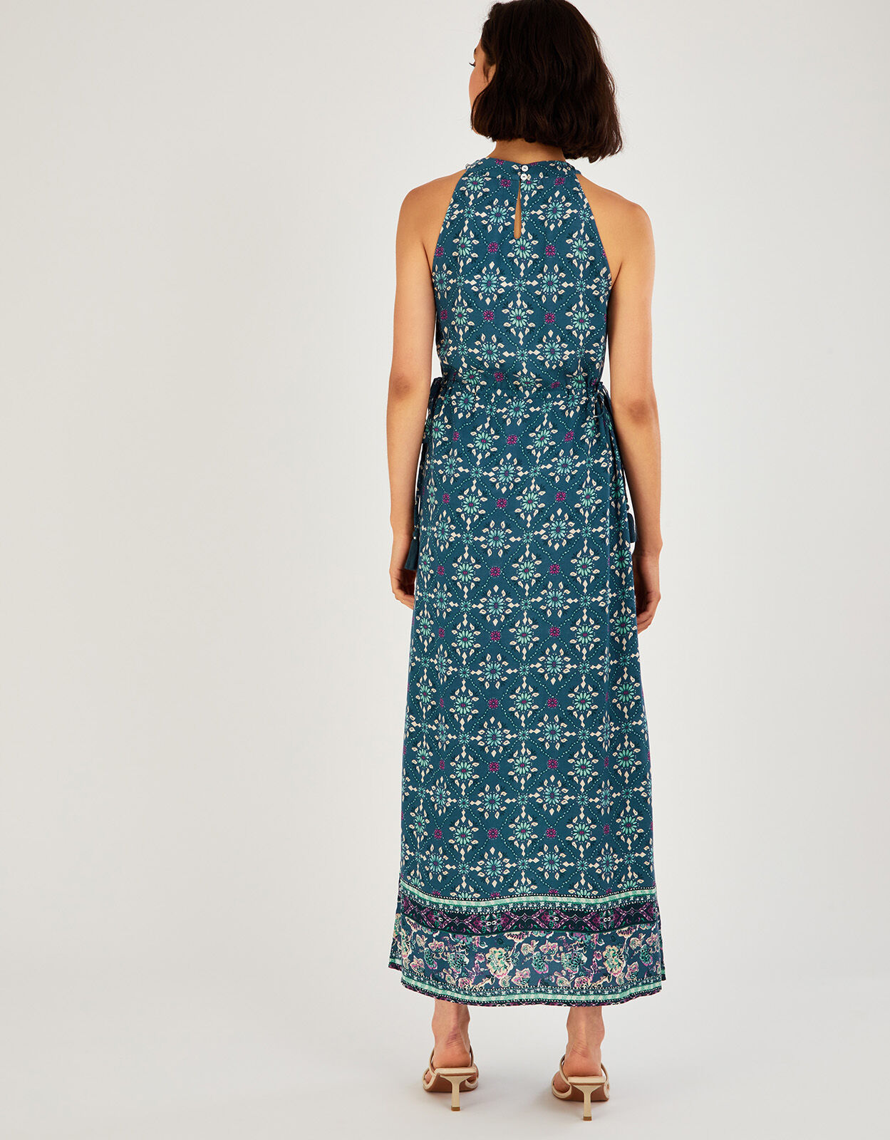 Monsoon celeste shop maxi dress teal