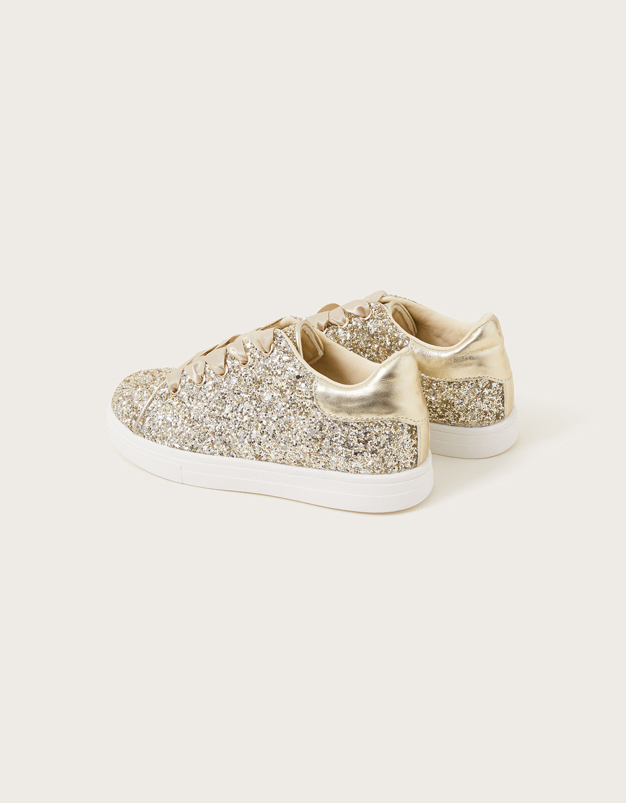 Gold trainers discount