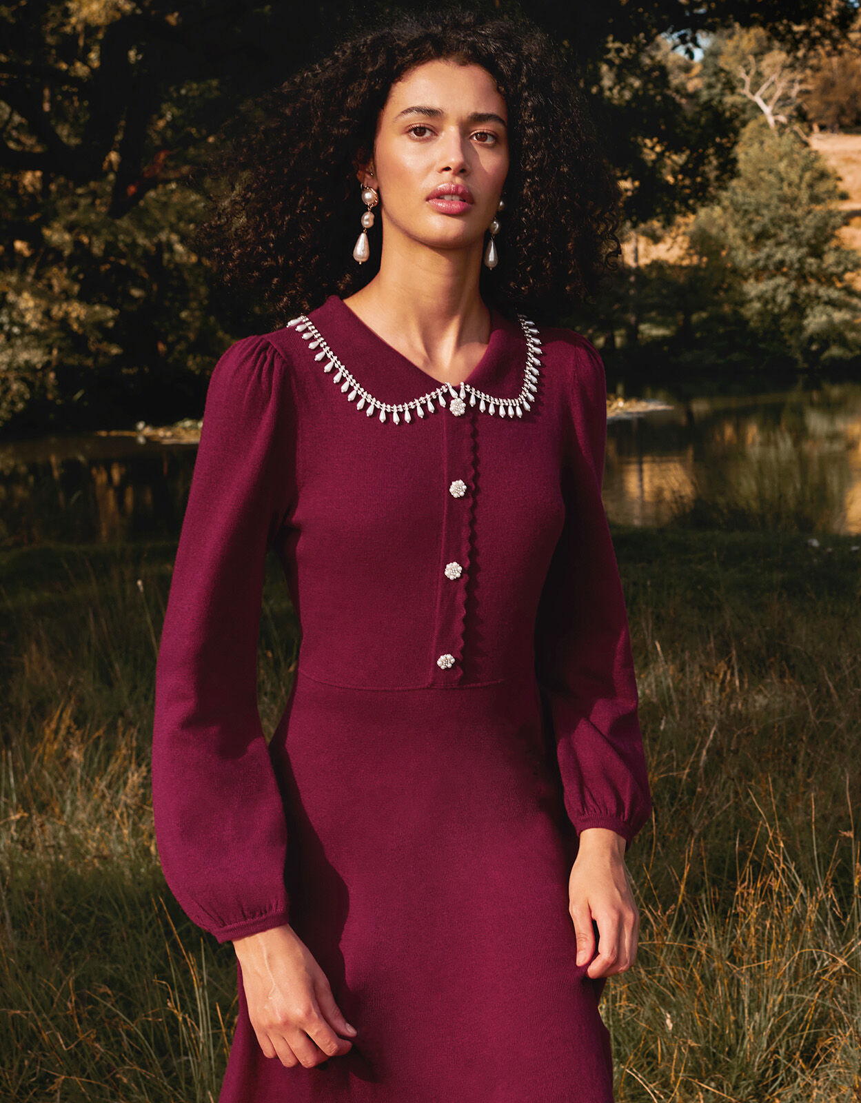 Cleo Collar Dress