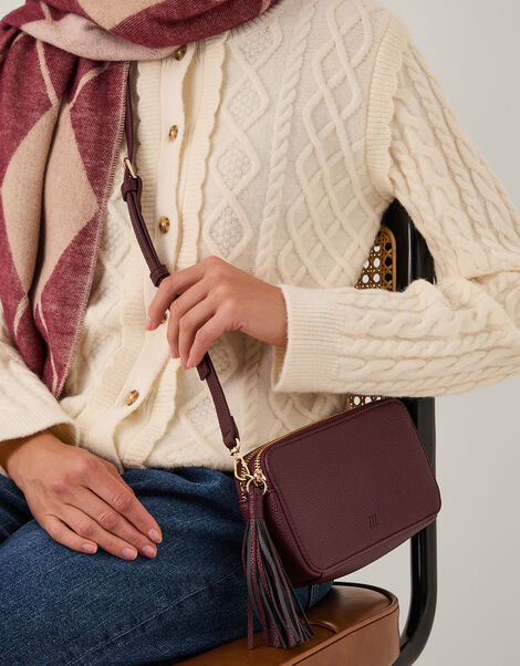 Meg Tassel Crossbody Bag, , large