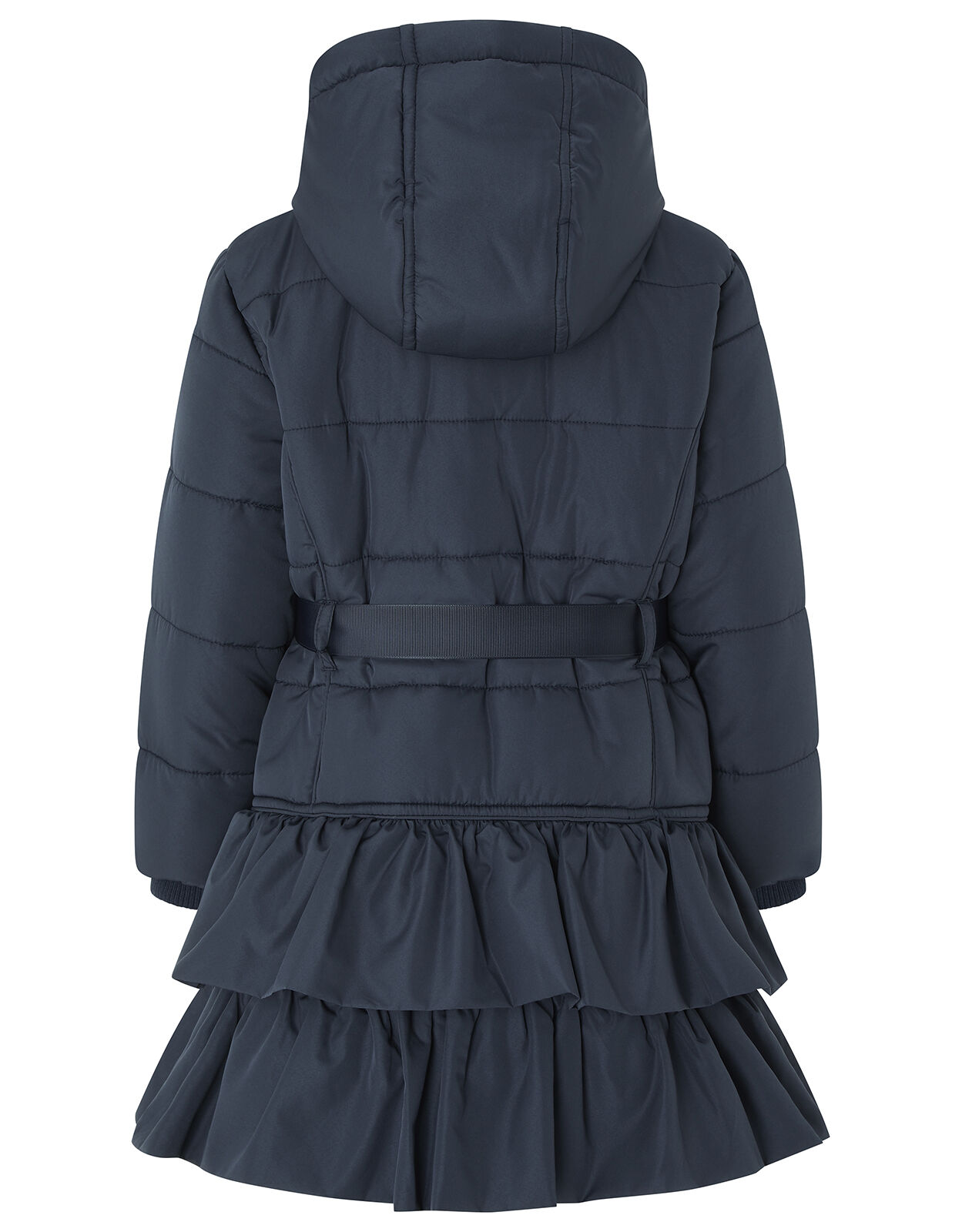 Ocean Padded Coat in Recycled Polyester Blue