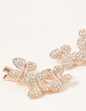 Cascading Butterfly Hair Clips, , large